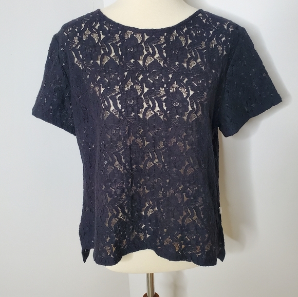 Vans Tops - 5/25 ❤ Vans black lace top size M